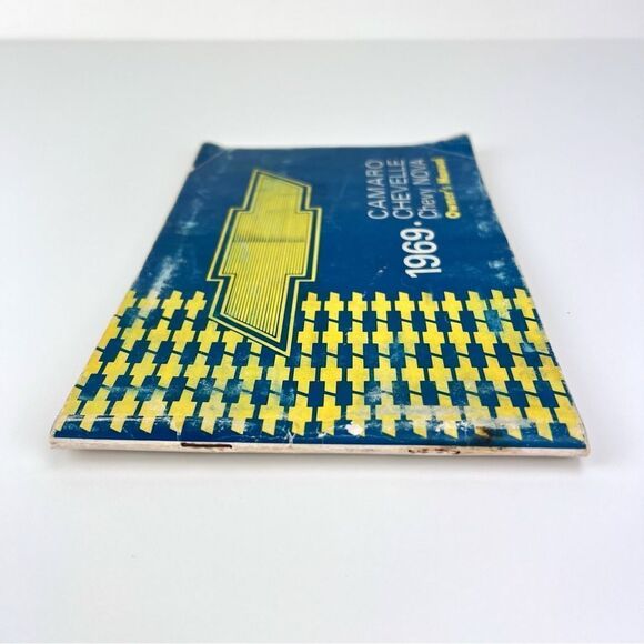 1969 Chevrolet Camaro Chevelle Nova Owner's Manual 3rd Edition - Picture 2 of 8